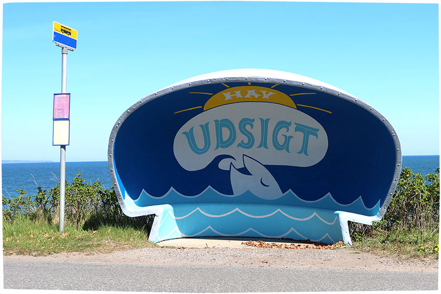 Stoppested ved Ajstrup Strand